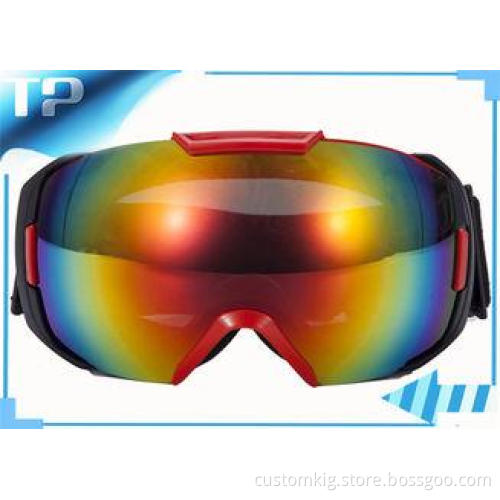 Tinted Anti Fog Neon Reflective Ski Goggles Photochromatic